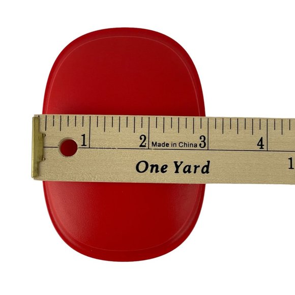 Tupperware Fushion Master Mincer Grinder Red Replacement Part Plunger & Seal - Picture 9 of 10